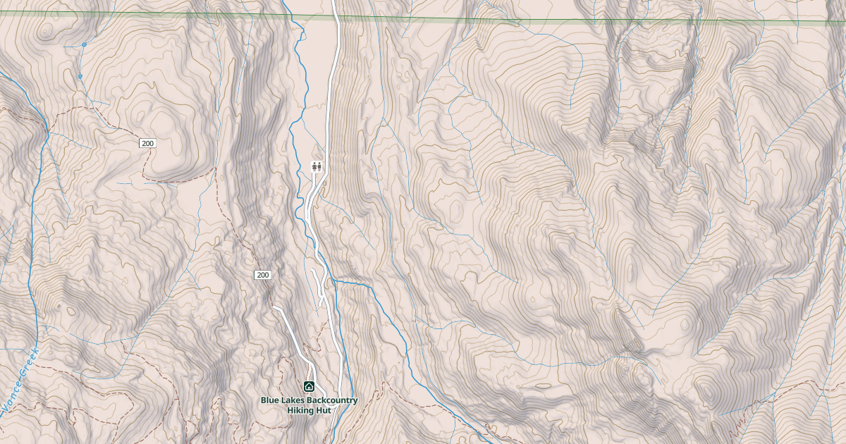 Map preview of Wilson Creek