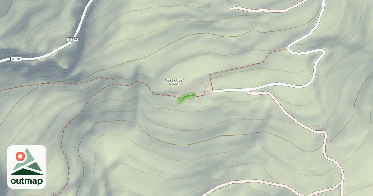 Map of Rue des Fours