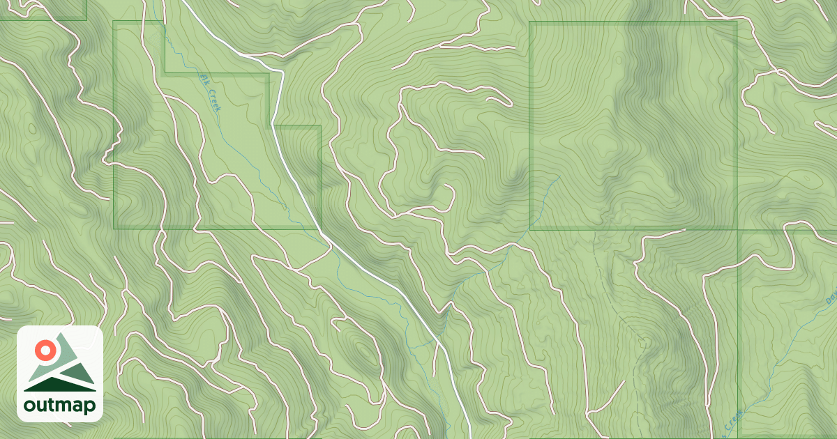 Map of DAVIS MTN