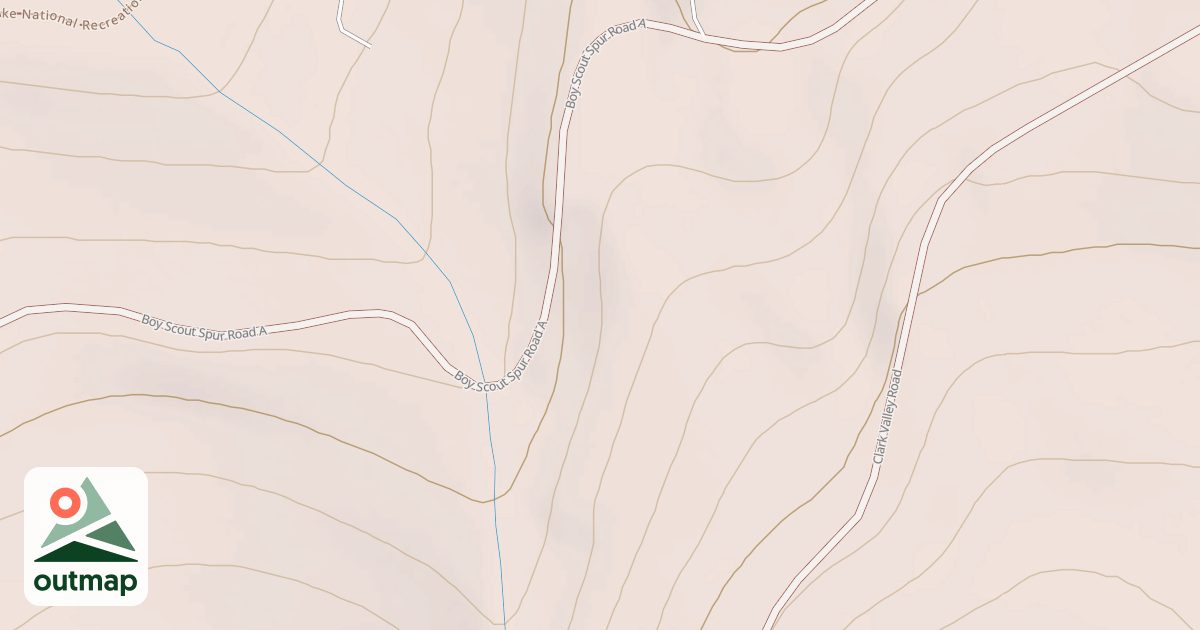 Map of BOY SCOUT SPUR