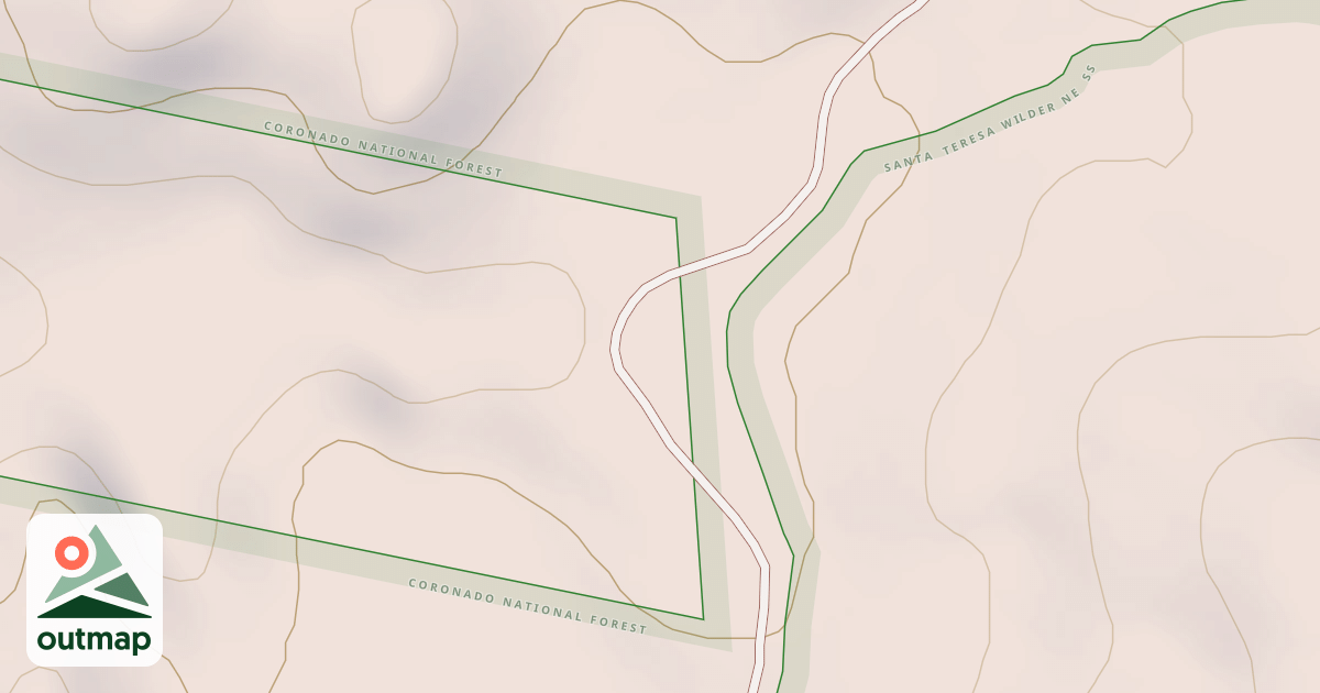 Map of COPPER CANYON SPRING