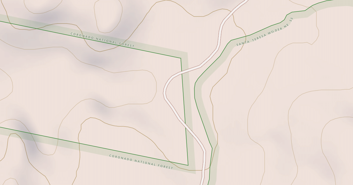 Map preview of COPPER CANYON SPRING