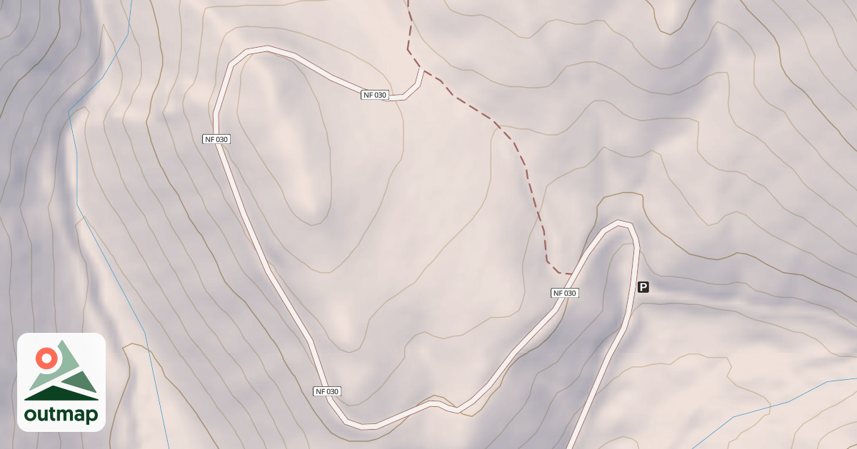Map of USFS National Forest System Roads {5EBE8D5C-D280-4BEA-932F-DC1F20D7F5F9}