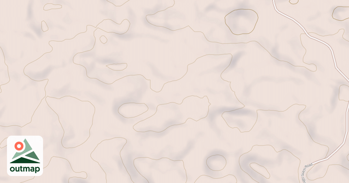Map of HUNGRY GULCH SPUR F