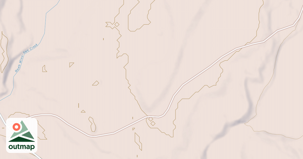 Map of CROW LAKE