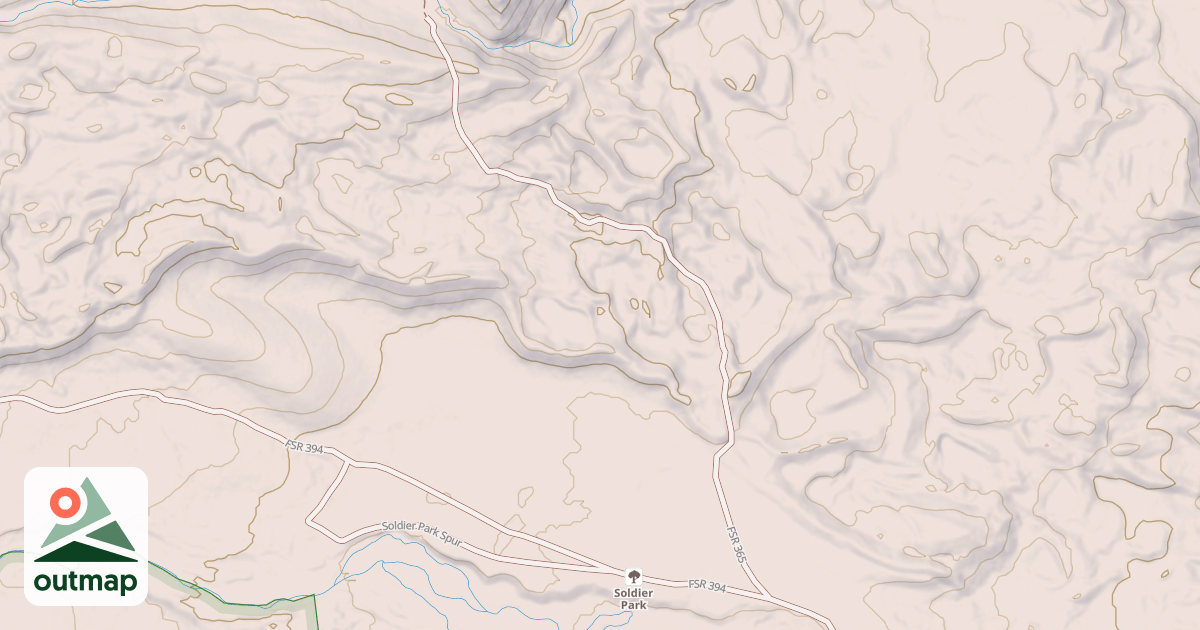 Map of TRIANGLE PARK