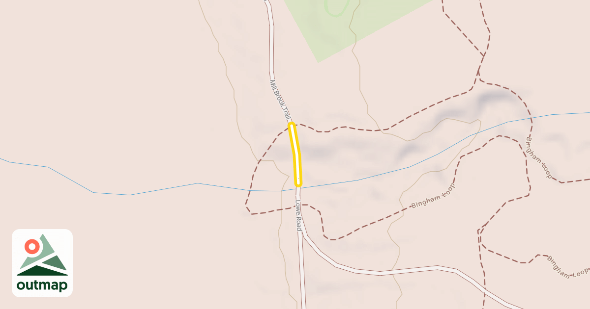 Map of Mill Brooks Road