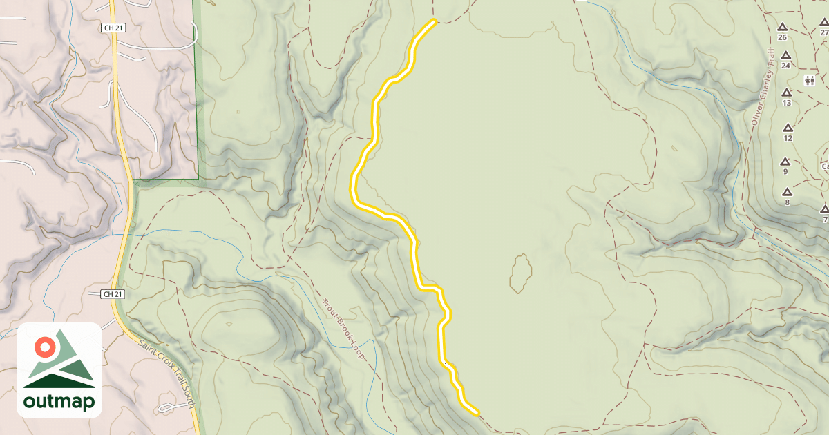 Map of Prairie Loop