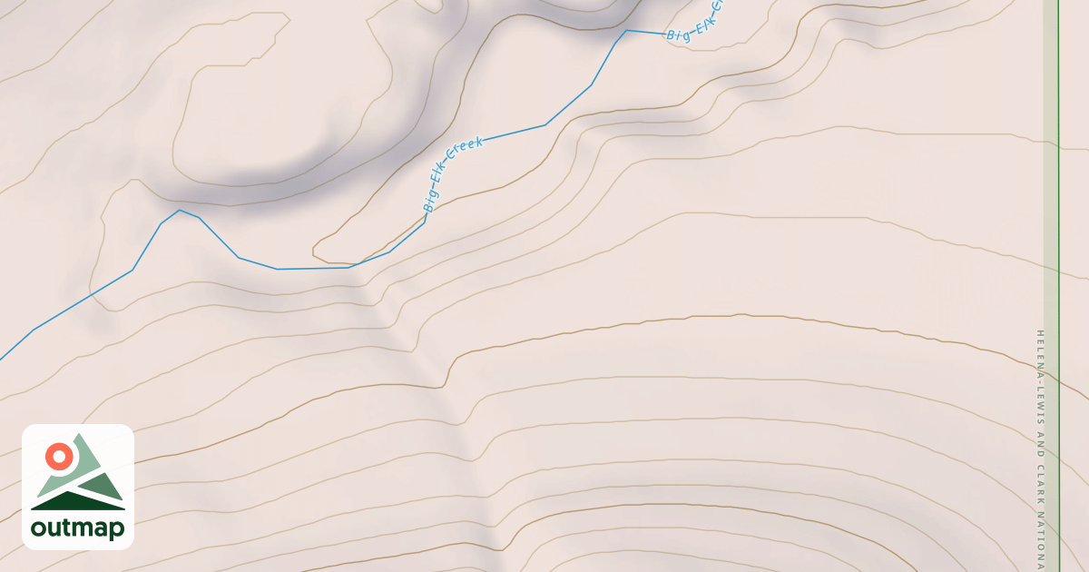Map of BIG ELK-NOT NEEDED