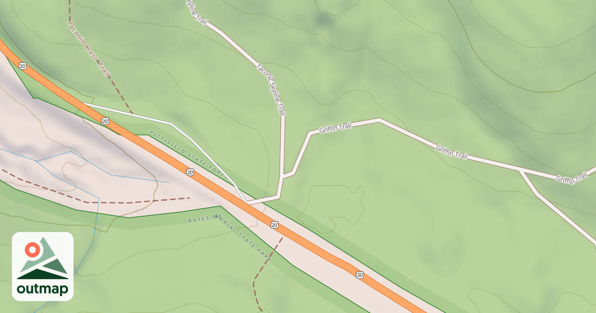 Map of Griffin Trail