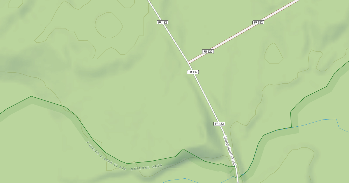 Map preview of FR 1602