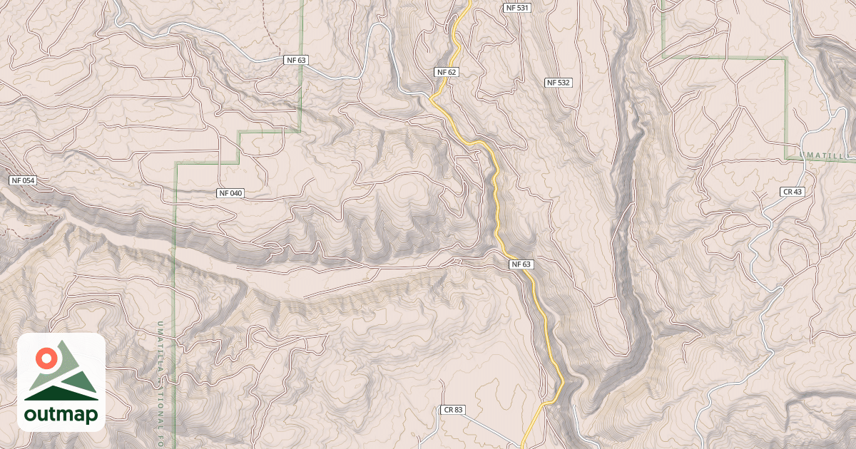 Map of LOOKING GLASS