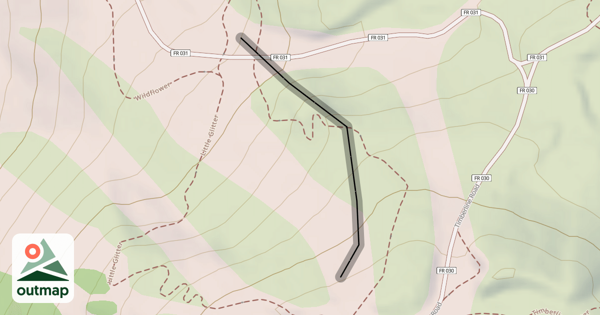 Map of Georg's Rock Run