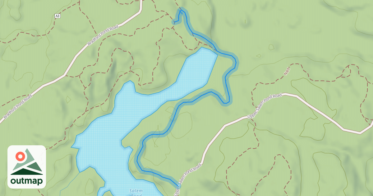 Map of Yellow Diamond Trail