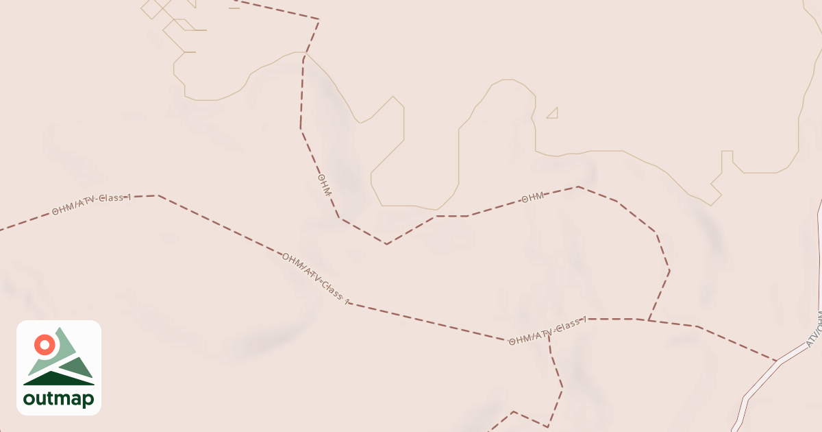 Map of Straight Arrows Trail