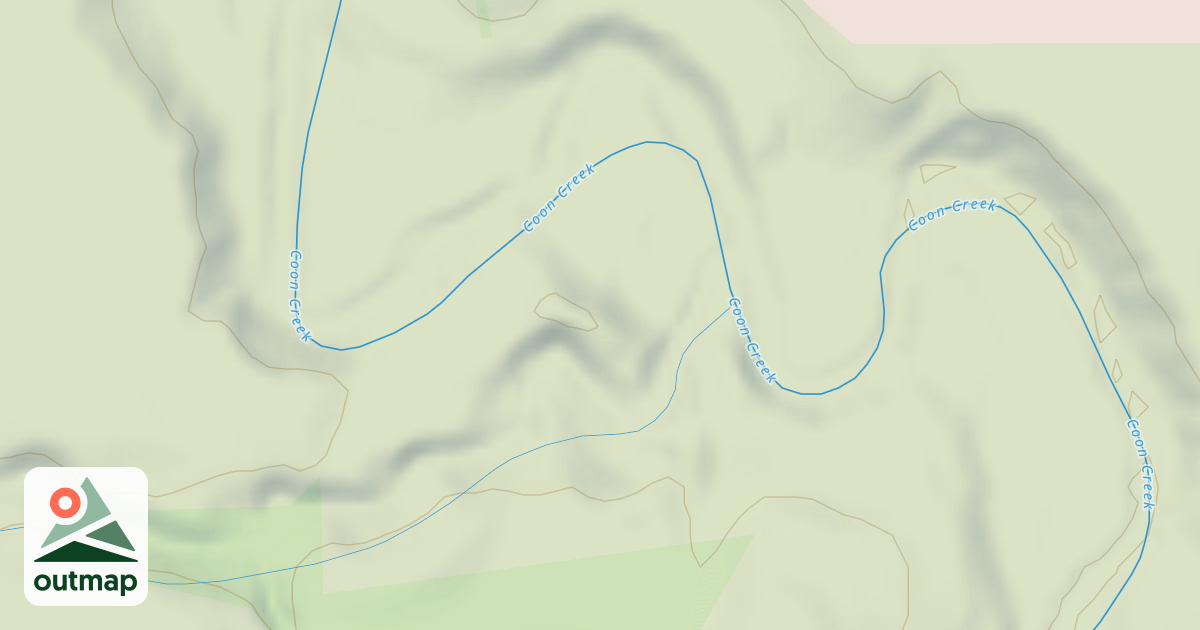 Map of Shady Oaks Native Prairie Adventure Trails