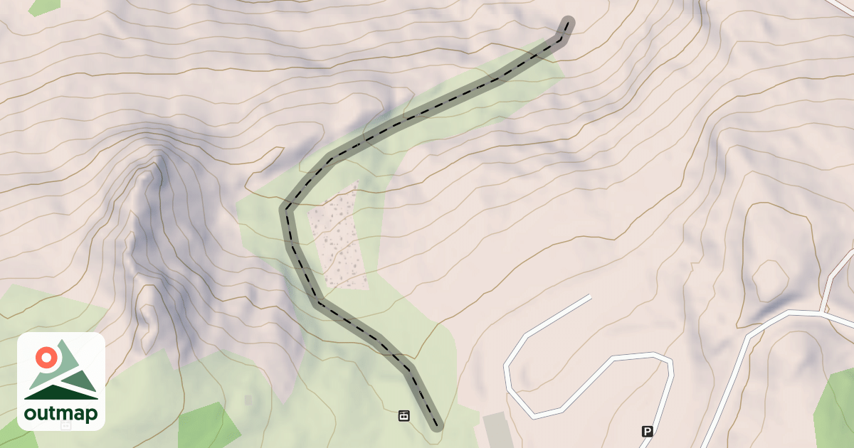 Map of Upper Snow Valley