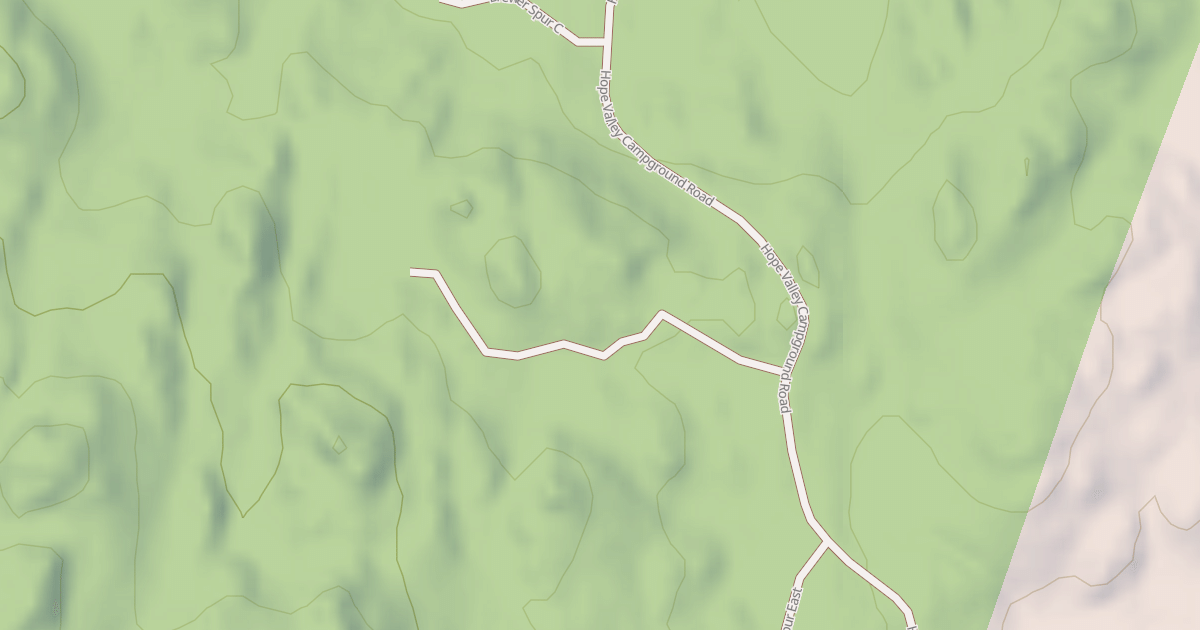 Map preview of BREWER SPUR D