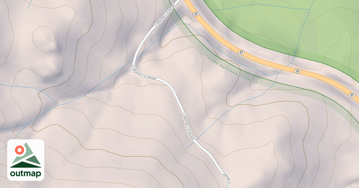 Map of CALPINE LOOKOUT