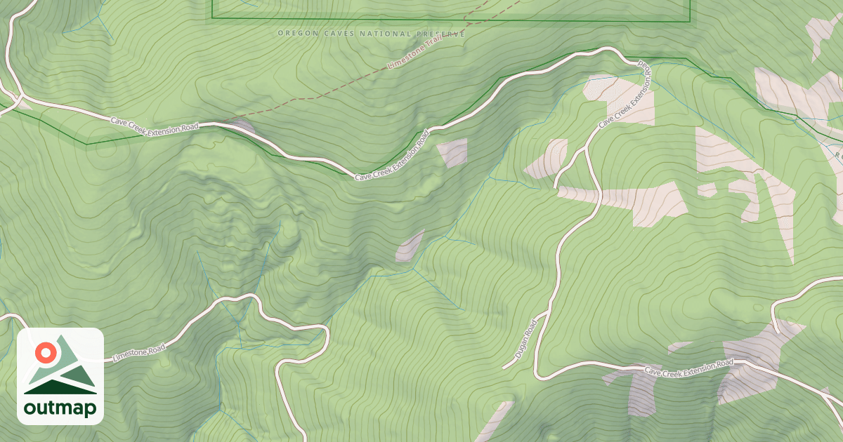 Map of CAVE CREEK EXTENSION