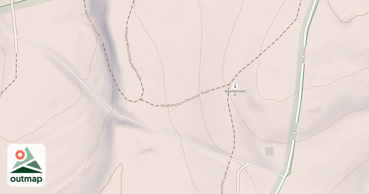 Map of Yellow Creek State Park Trails