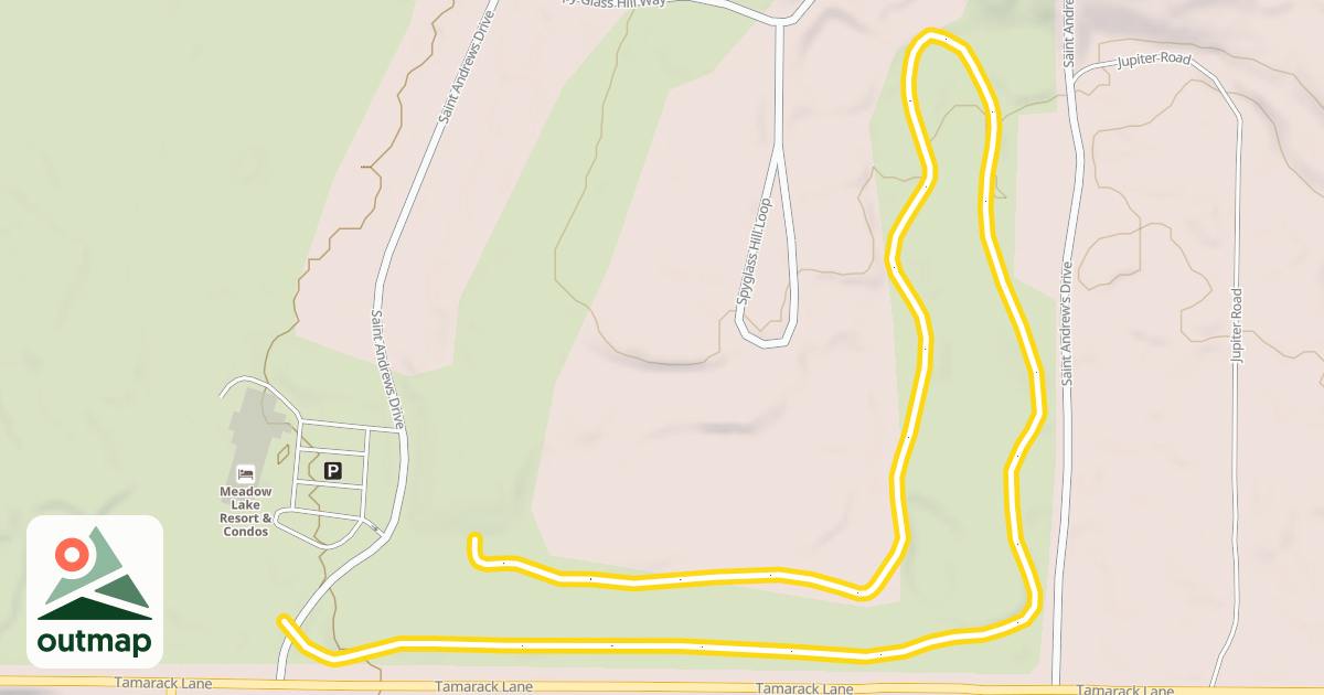 Map of St. Andrew's Loop