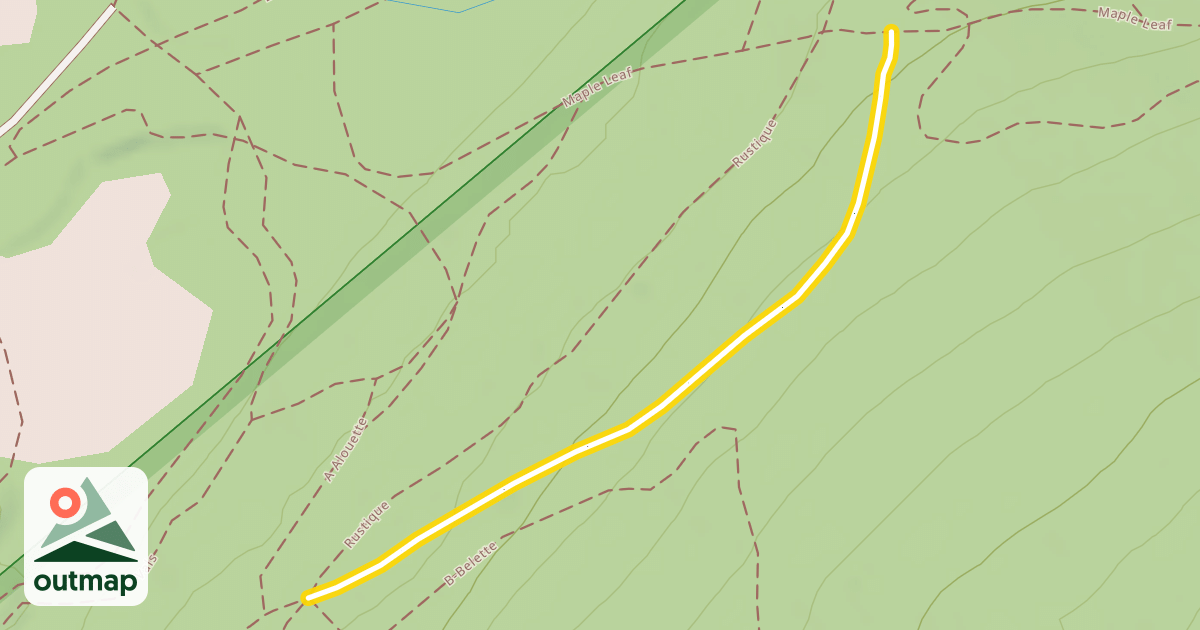 Map of Anne-Piché