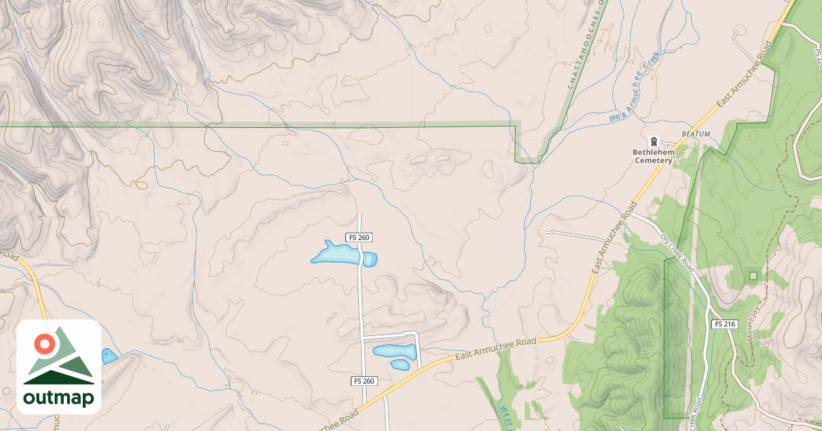 Map of STRAWBERRY MTN