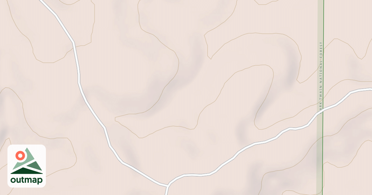 Map of FOOTHILL SPUR B
