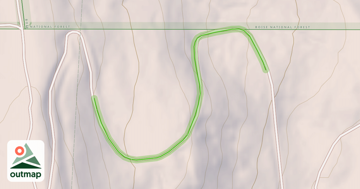 Map of Groomer Trail