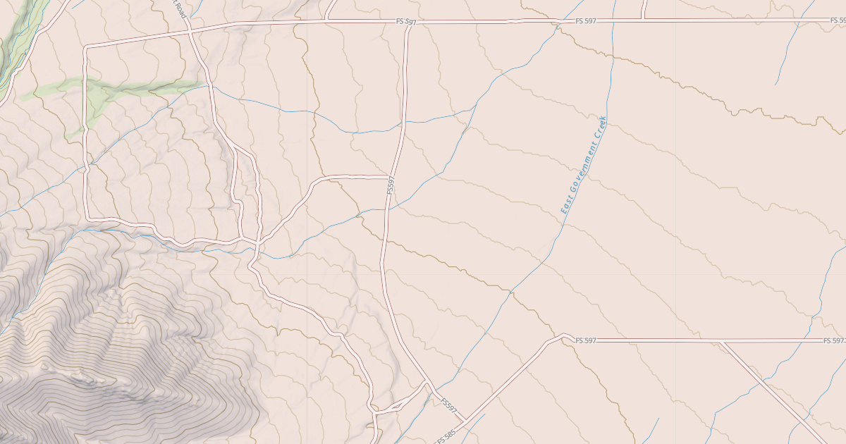 Map preview of RED PINE-EAST GOV.