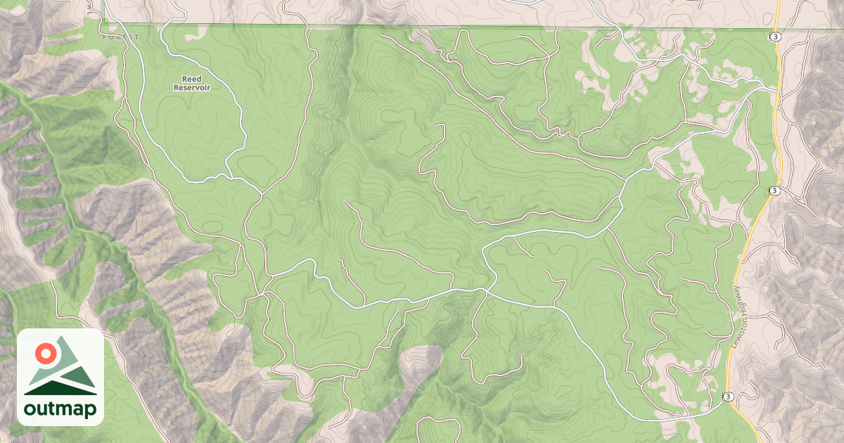 Map of KUHN RIDGE