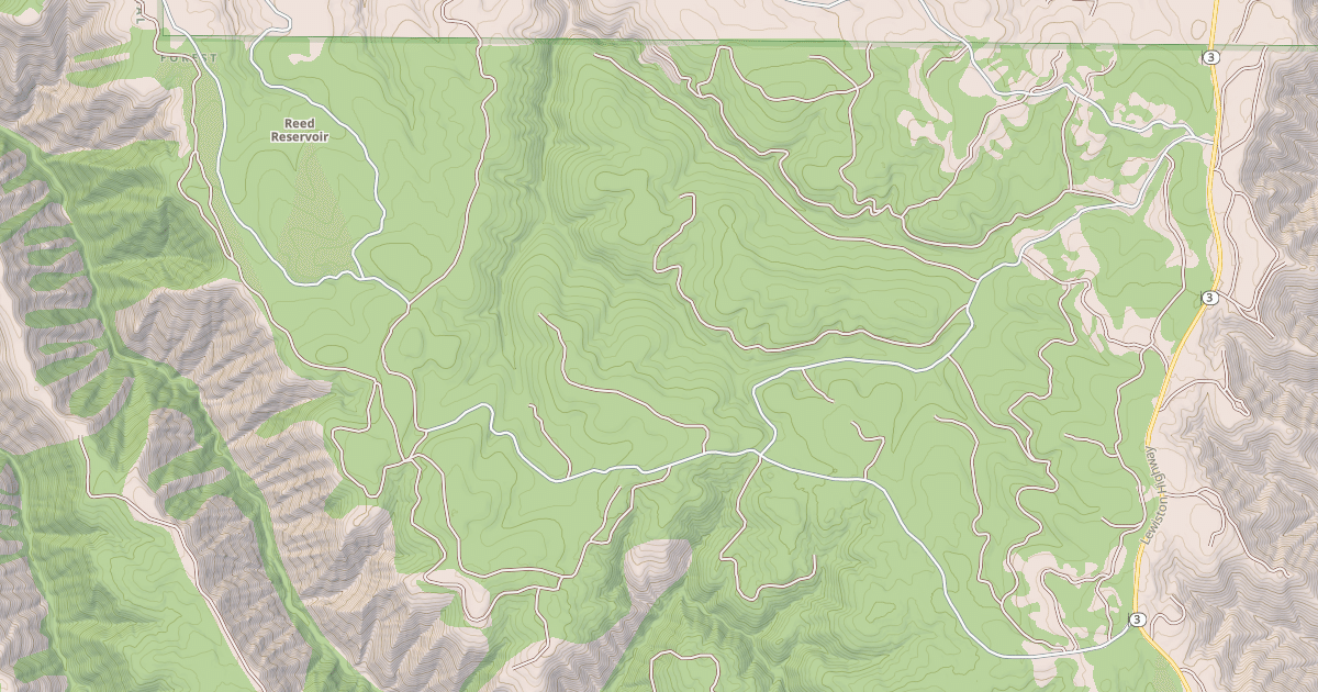Map preview of KUHN RIDGE