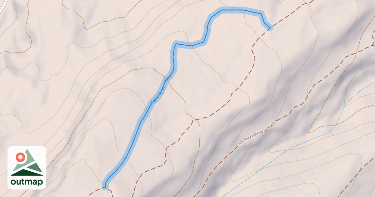 Map of Easy Rider Trail