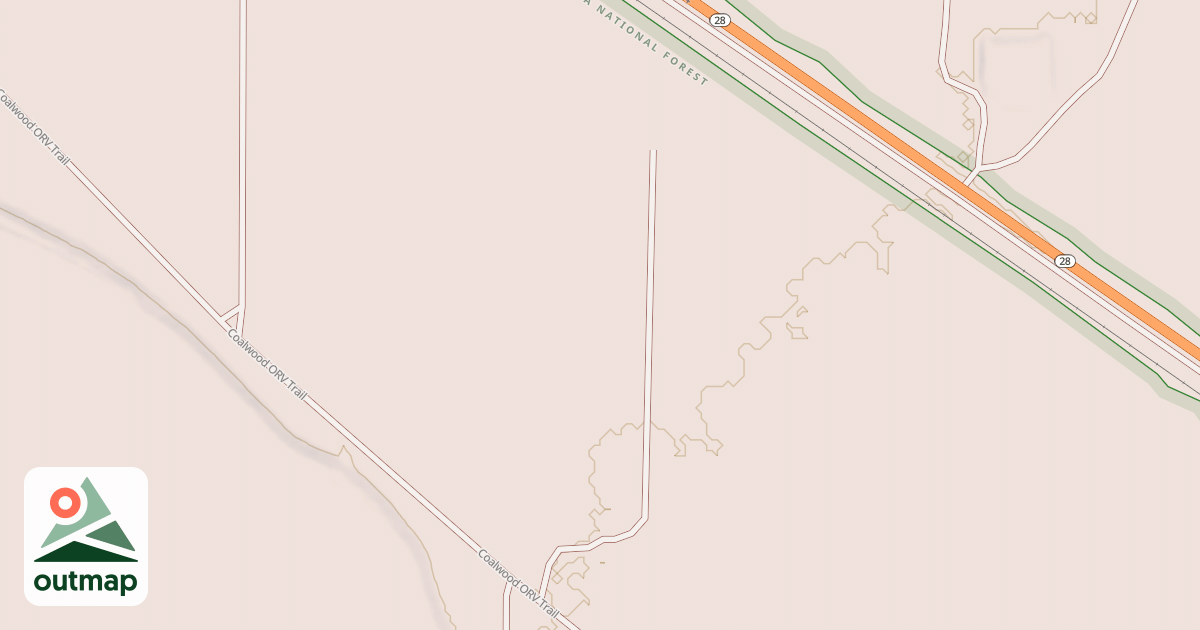 Map of HAYWIRE GRADE SPUR D