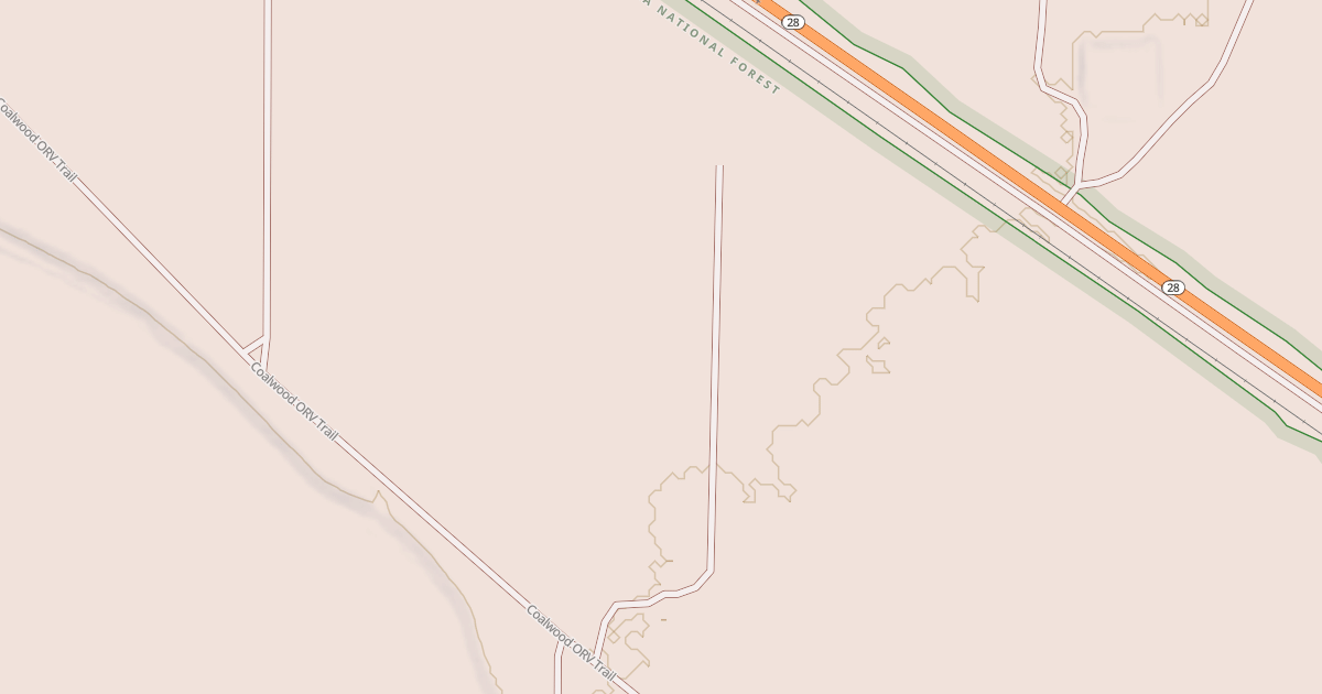 Map preview of HAYWIRE GRADE SPUR D