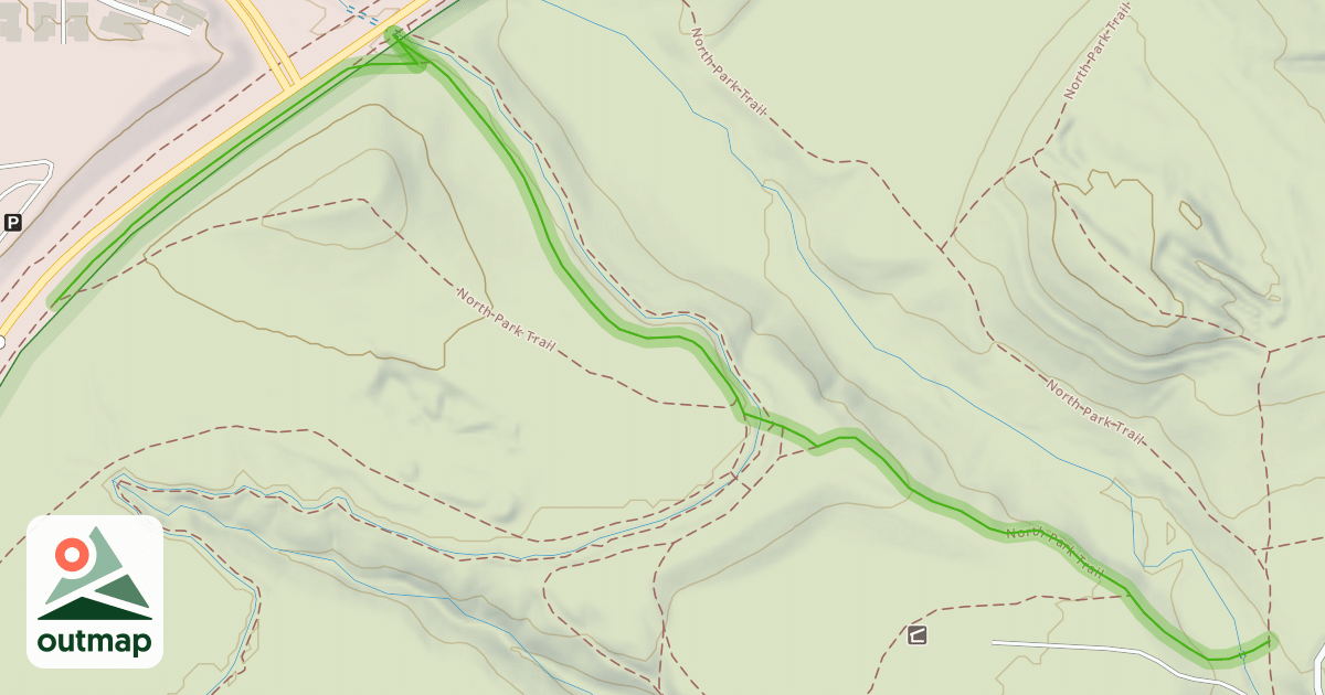 Map of North Park Trail