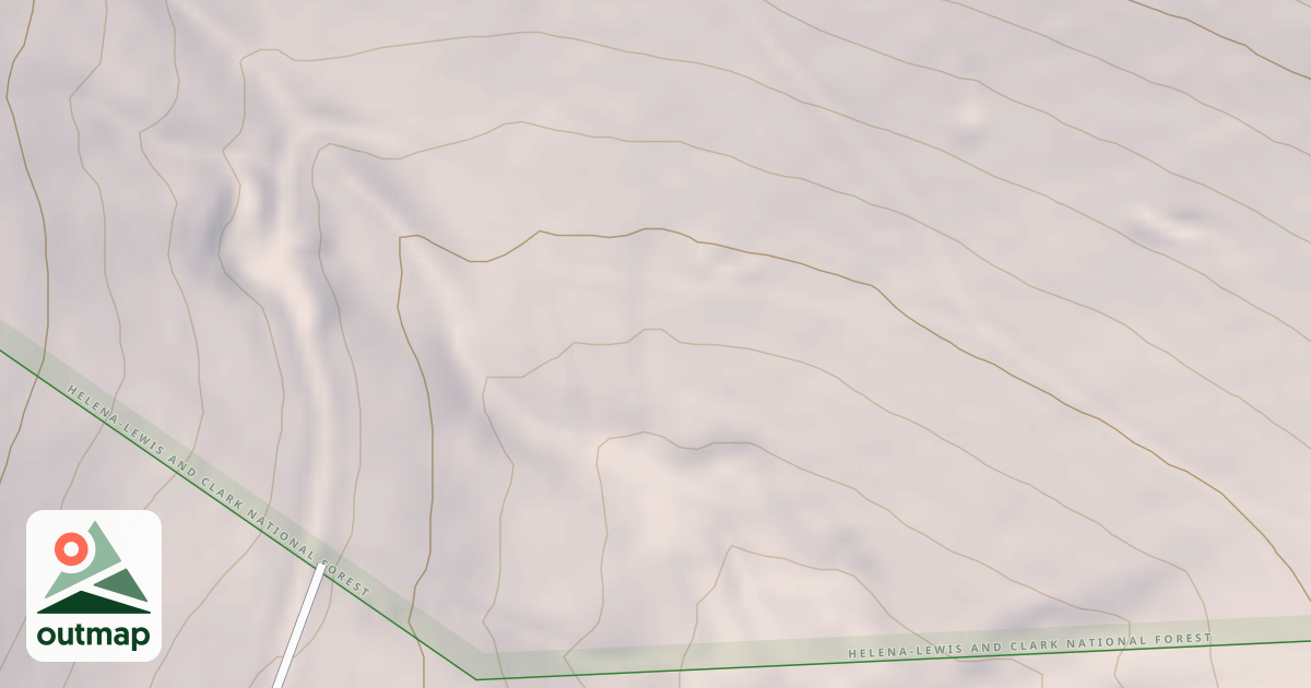 Map of Mckay Creek Side Spur