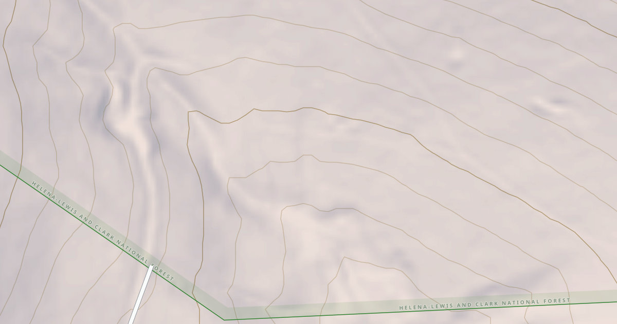 Map preview of Mckay Creek Side Spur
