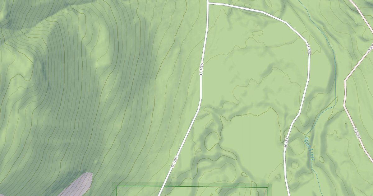 Map preview of GILLON CREEK A