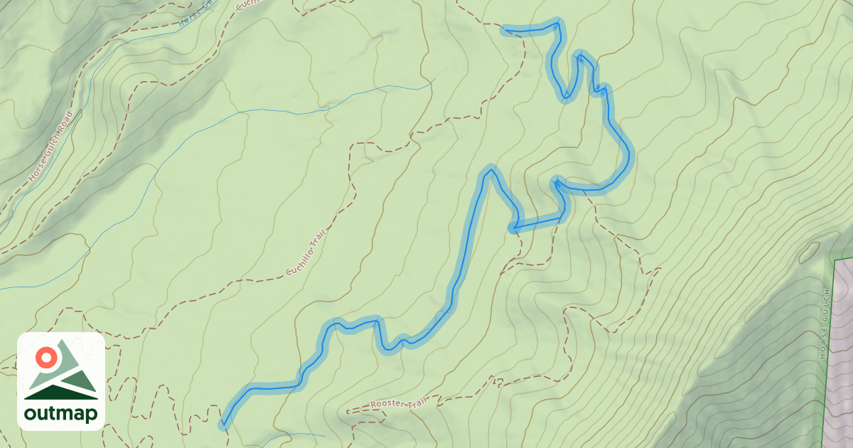 Map of Mike's Trail