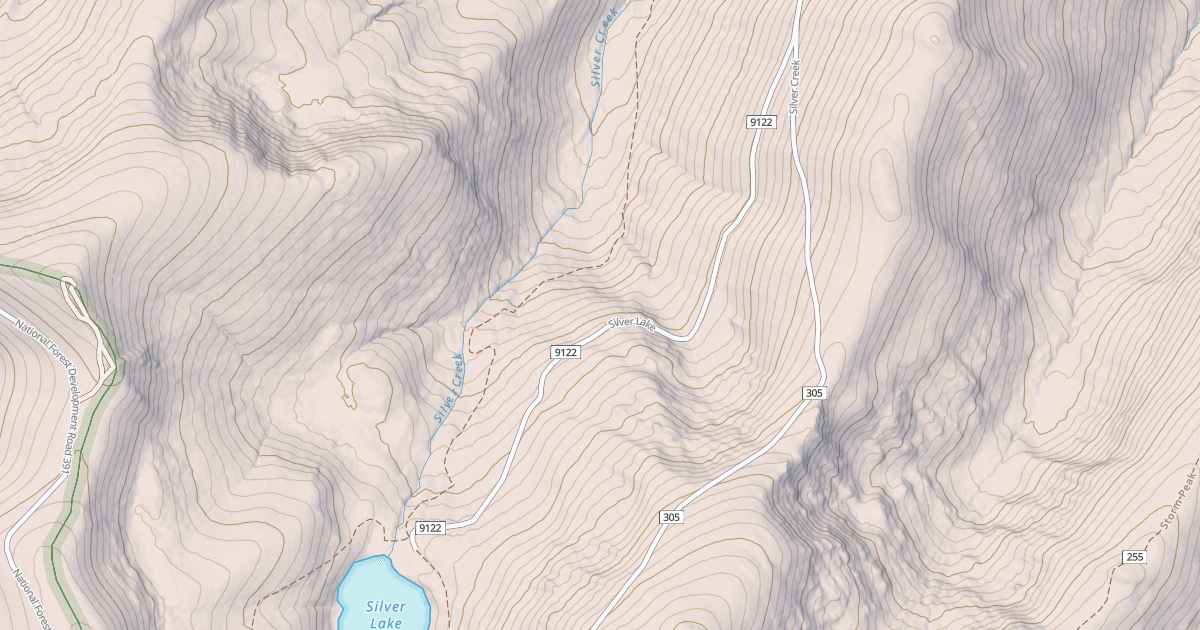 Map preview of SILVER LAKE