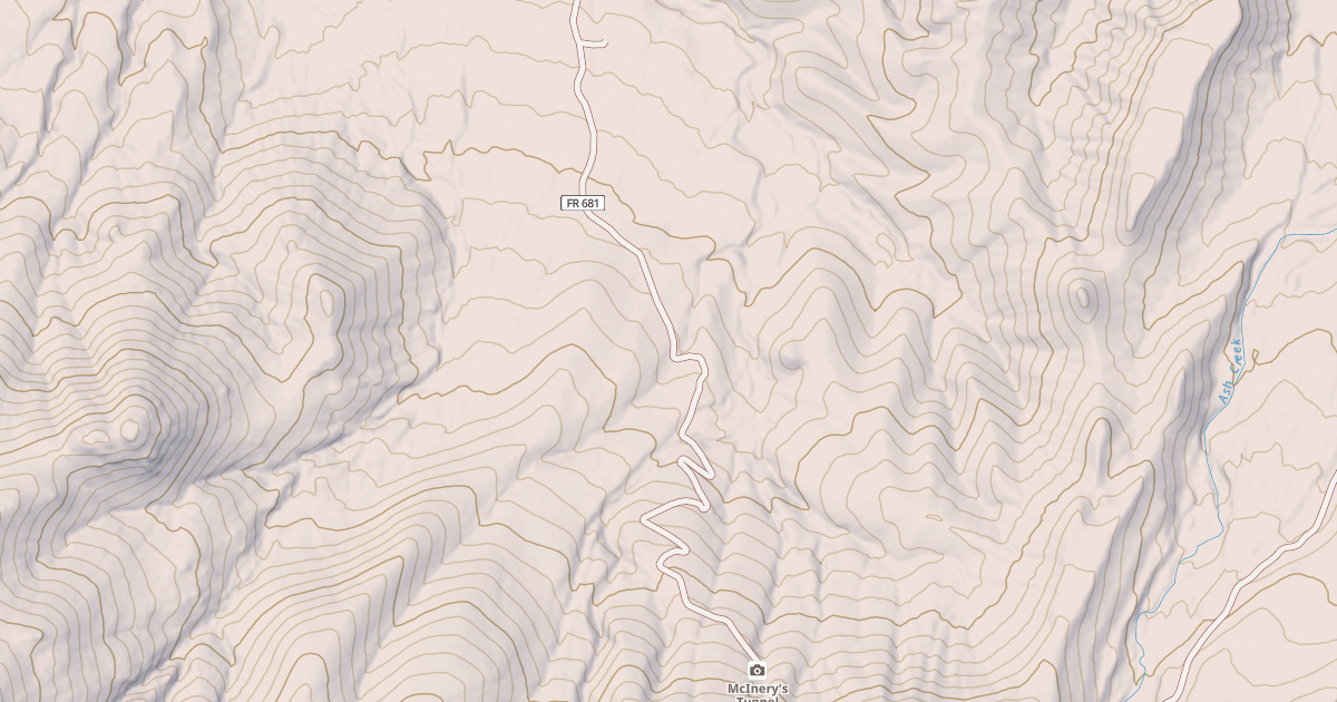Map preview of MCENARY TUNNEL