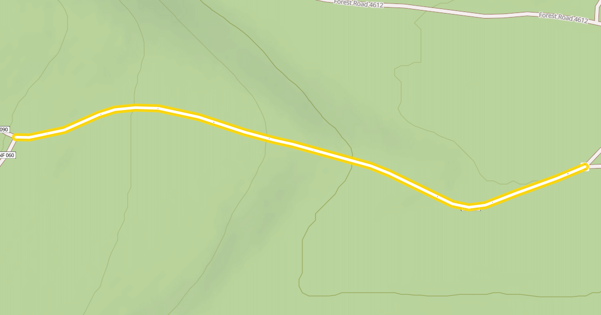 Map preview of Forest Road 4615-090