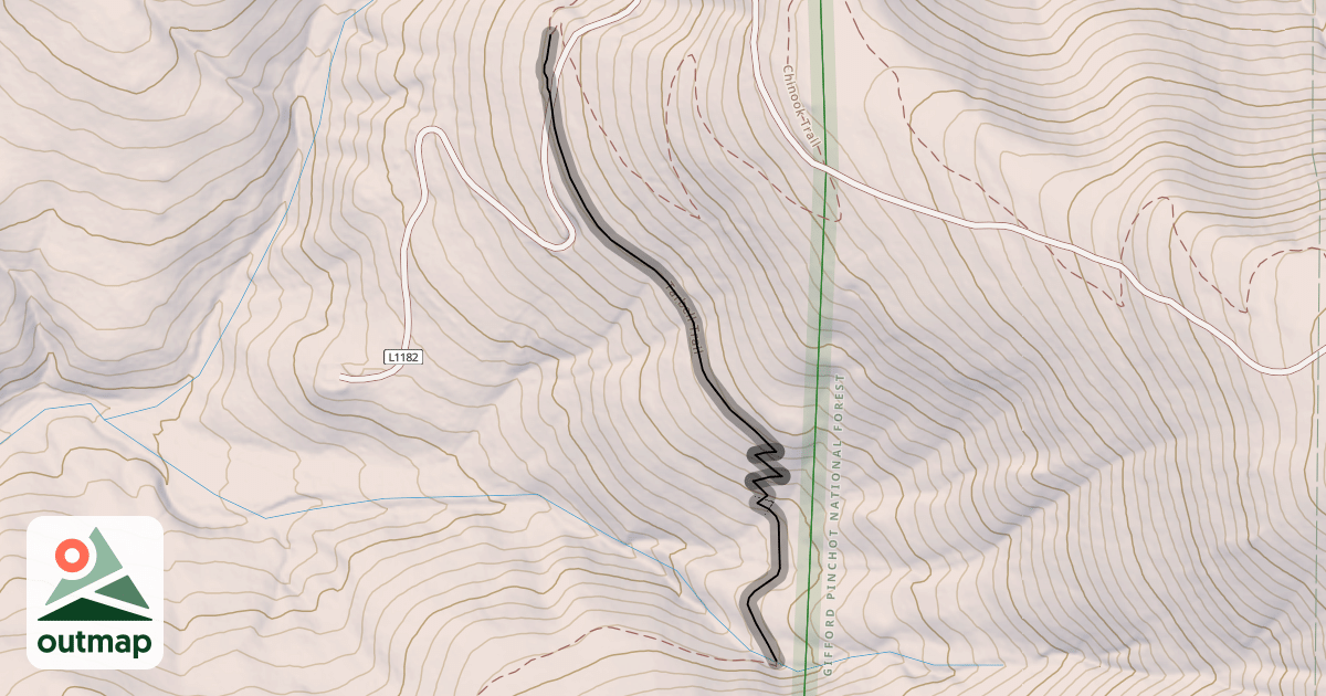 Map of Tarbell Trail