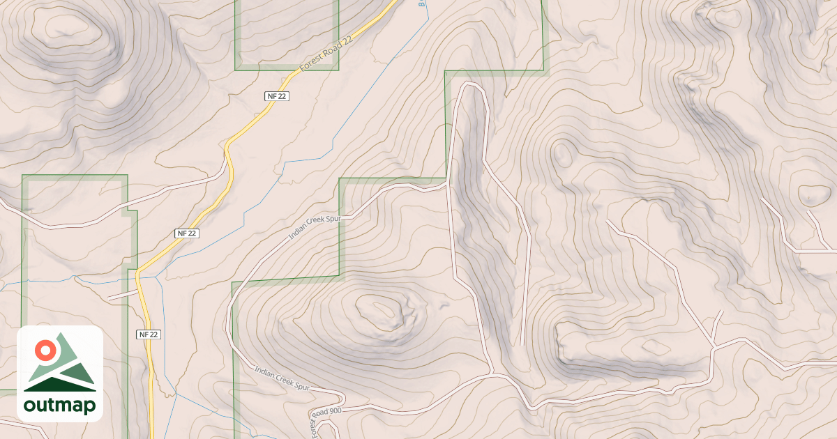 Map of USFS National Forest System Roads {EF063C11-49F8-42D9-8F9B-EC520DF8A27E}