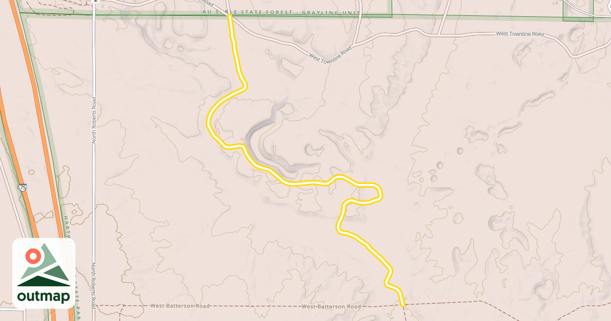Map of Weary Legs