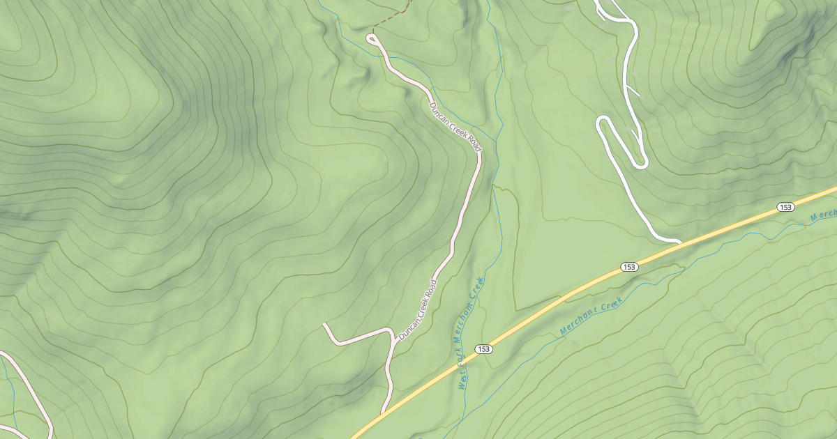 Map preview of DUNCAN CR