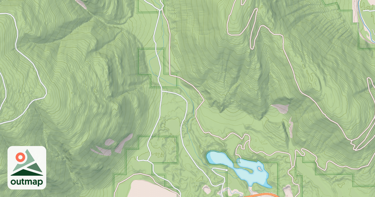 Map of GILLON CREEK