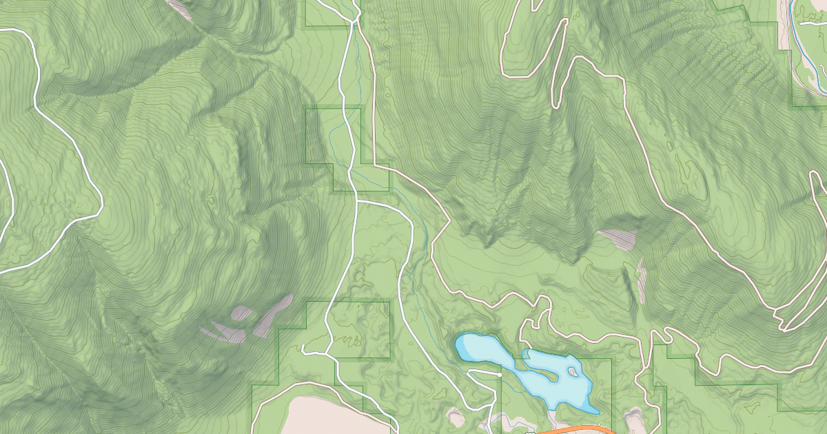 Map preview of GILLON CREEK